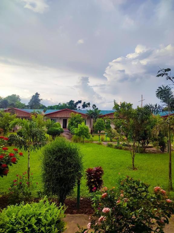 Hotel Greenland Safari Sauraha Bagian luar foto